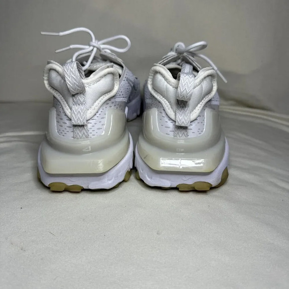 Nike React Vision White  Mens Sz 12 Shoes CD4373-101  D/MX/X - Picture 5 of 7
